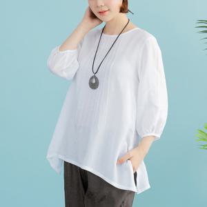 [디얼마미][디얼마미] 감각 인견 블라우스 / 미시옷 빅사이즈 엄마옷 생활한