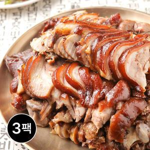 제주 흑돼지100% 순살족발 300g x 3팩 + 새우젓