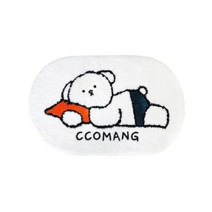 발 러그 침실 핑크풋 욕실 주방 현관 러그 꼬망 매트