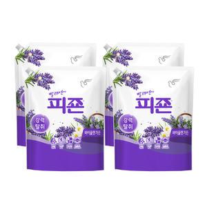 피죤 퍼플 라벤더 2100ml X4개