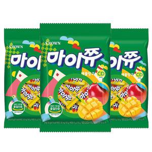 크라운 마이쮸 애플망고 100g x3봉 /마이쥬