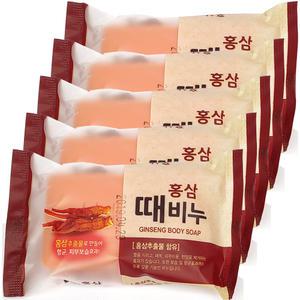 향수 때비누 홍삼향 5개 |세안클렌징한방미용목욕비누