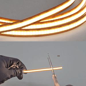프리컷팅 LED COB 슬림라인바 10M 24V 줄조명 띠조명