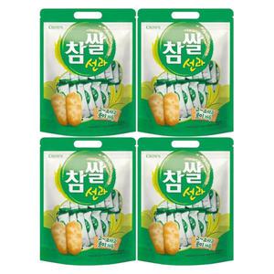 크라운제과 참쌀선과 253g x 4개