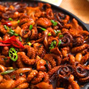 위풍당당 쭈꾸미볶음 밀키트 500g+특제소스 김포맛집 수작업 신선 주문생산