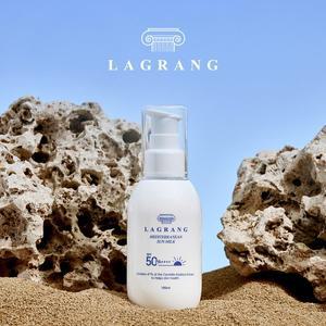 [라그랑] 무기자차 spf50 대용량 남자 여자 페이스 바디 자외선차단제 선크림 선밀크 100ml