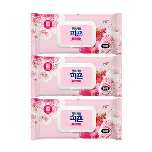건조기용 피죤 오리지널 핑크로즈, 80매, 3개