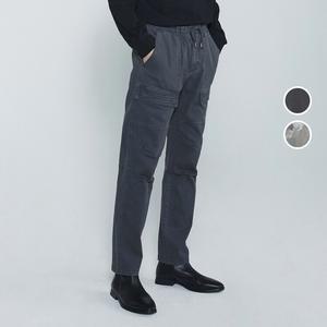 남성 도비 면스판 루즈배기 카고 팬츠 B235PT240P