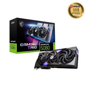 MSI 지포스 RTX 5080 게이밍 트리오 OC D7 16GB 트라이프로져4