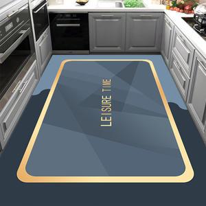 대형 규조토 흡수 물세척 미끄럼방지 50x80cm 욕실발매트 빨아쓰는 업소용 현관