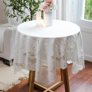 보니타 레이스 테이블 덮개 (3size) (120x120)/화려한식탁보/식탁보/식탁매트/테이블보/테이블매트