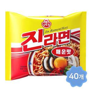 오뚜기 진라면 매운맛 120g 40개