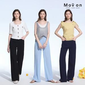 [신세계라이브쇼핑]모브온 크링클 썸머 데님 팬츠 2종 (25SS)