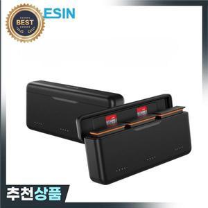 DJI OSMO Action 5 4 3 Type-C 배터리 충전기TF 카드 보관함 용 TELESIN 고속 케이스 액션 카메라