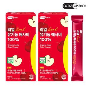 [뉴트라팜] 리얼 유기농 애사비 100 x 15포 x 2박스