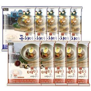 [NS홈쇼핑]예산 역전냉면 메밀 동치미 물냉면 10인분+비빔냉면 10인분 (총20인분)..[35145134]