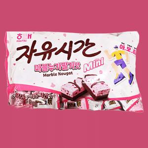 해태 자유시간 미니 마블누가 딸기