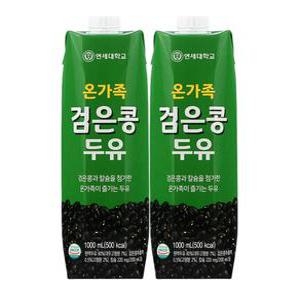 연세 검은콩 두유 1L 12입