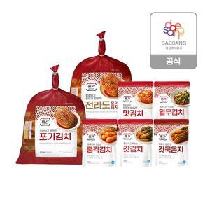 포기김치 2.8kg + 별미김치 400g