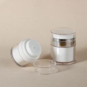 진공 크림 용기 원터치 에어 펌핑 화장품 공병 diy 비비 파데 로션 소분 용기