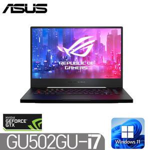 [ASUS GU502GU]ZEPHYRUS M 인텔 9세대 i7-9750H 32G NVMe1T GTX1660Ti 윈도우11 15.6인치
