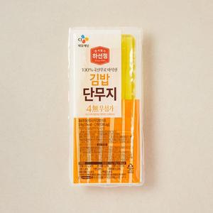 하선정 4무첨가 김밥 단무지 370g