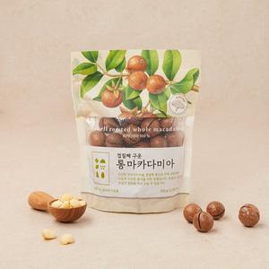 껍질째 구운 통 마카다미아 350g