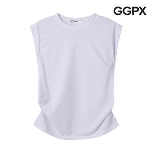 [롯데백화점]지지피엑스 사이드 셔링 민소매 티셔츠 (GP3TS014F)