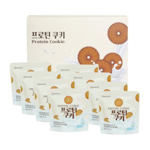 짐스넥 단백질 과자 프로틴쿠키 헬스 운동 식단 간식 40g X 8봉