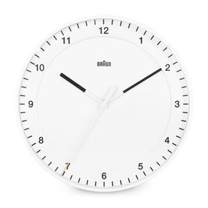 BRAUN BC17W 클래식 아날로그 저소음 라지 공용 벽시계
