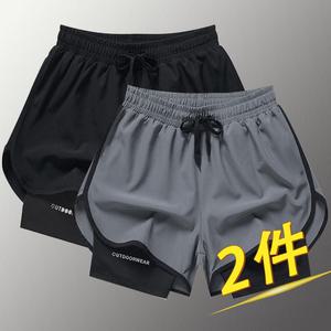 34 36 38 40 42 44 빅사이즈 반바지 클리어런스 여름 스포츠 수영 남성 속건 3점 피트니스 러닝 농구 훈련