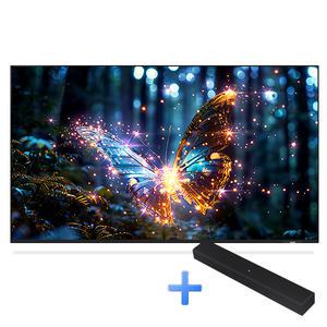 KQ65QF7AAFXKR o클릭o 삼성전자 QLED TV 4K QF7A 163cm 벽걸이형 사운드바(HW-C400) 세트 전국무료배송