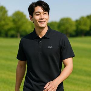 케이투  남성 시원서커 ICE WAFFLE 폴로 KMM25249I4 아이스다크네이비