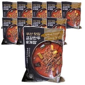참도깨비푸드 금강만두 육개장 630g, 10개