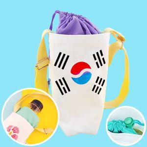 보온보냉 나라사랑 스텐실 텀블러 가방-태극기