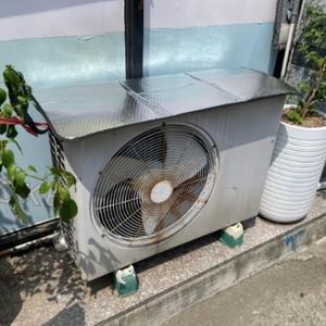 똥 에어컨 실외기 차광막 절전커버덮개 열차단 화재예방 간편한설치 내구성좋은아이템 부식방지 손쉬운 빛