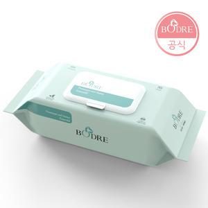 보드레 엠보싱 에메랄드 물티슈 캡형 70매 20팩