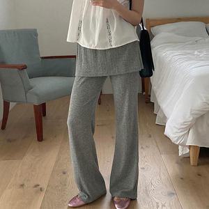 [메이비베이비] Dipped Skirt Pants (3colors)