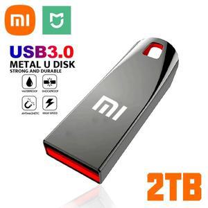 Xiaomi 2TB 금속 Pendrive USB 3.0 플래시 드라이브 휴대용 Usb 방수 Memoria 디스크