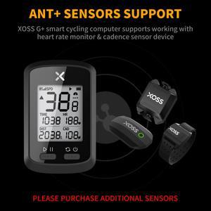 XOSS G Plus GPS 자전거 컴퓨터 무선 방수 사이클링 속도계 ANT + 도로 MTB 액세서리
