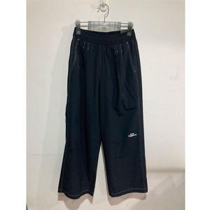 [뉴발란스]W 풀밴딩 투턱 와이드팬츠 NBNTF3W612 BLACK