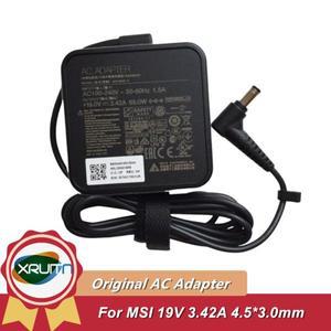 MSI Modern 15 MS-1552 14 노트북 충전기 S 용 기존 DELTA ADP-65GD D 전원 어댑터 19V 3.42A 65W 4.5x3.0m