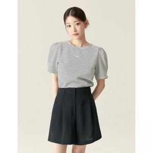 ROEM 퍼프 반팔 티셔츠_RMHWF24R11 565548