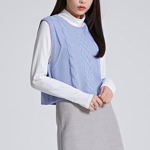 [스파오]케이블 R넥 베스트 SPKVC23G04 T _P396684301