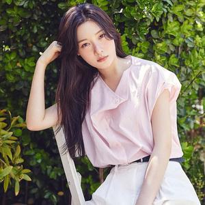 [온앤온](대구신세계)[정채연 착용]카울넥 블라우스 NEW5MB525