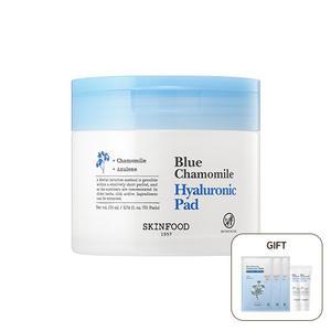 [스킨푸드] NEW 블루캐모마일 패드+증정 마스크3매+크림 15ml*2