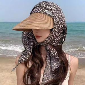 여성 여름 스카프 썬캡 모자