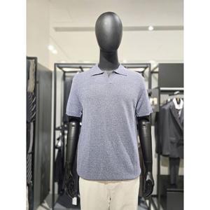 갤러리아 킨록by S/S 쿨소재 프리미엄 오픈카라 반팔니트 바이올렛 FHW95(KGG)