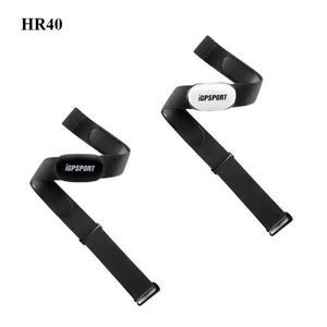 iGPSPORT HR40 스마트 가슴 심박수  사이클링 러닝  펄스 지원 자전거 컴퓨터 X 모바일 앱