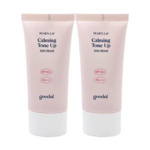 구달 맑은 어성초 진정 수분 톤업 선크림 50ml 2개